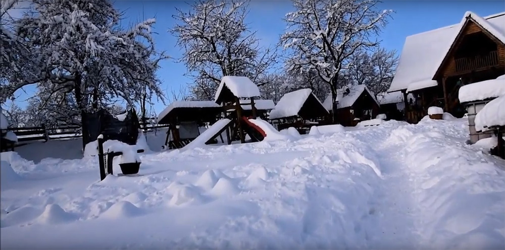 Fairytale in Maramures in Winter Time