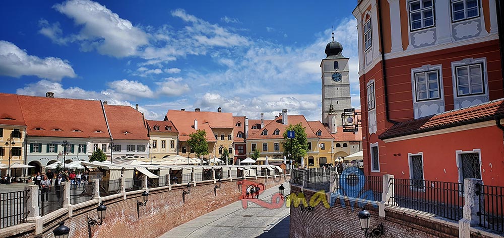 Sibiu Medieval Town Transylvania Romania 1